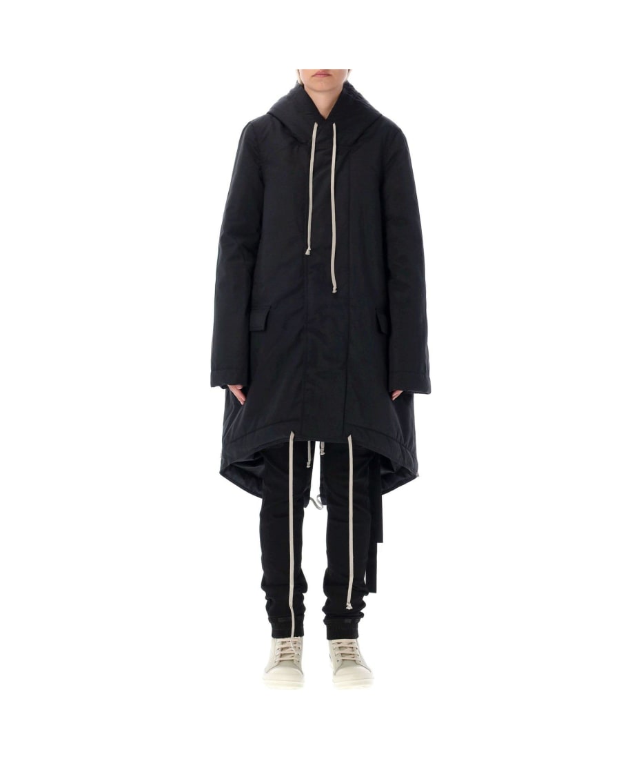 DRKSHDW Fishtail-hem Hooded Parka | italist