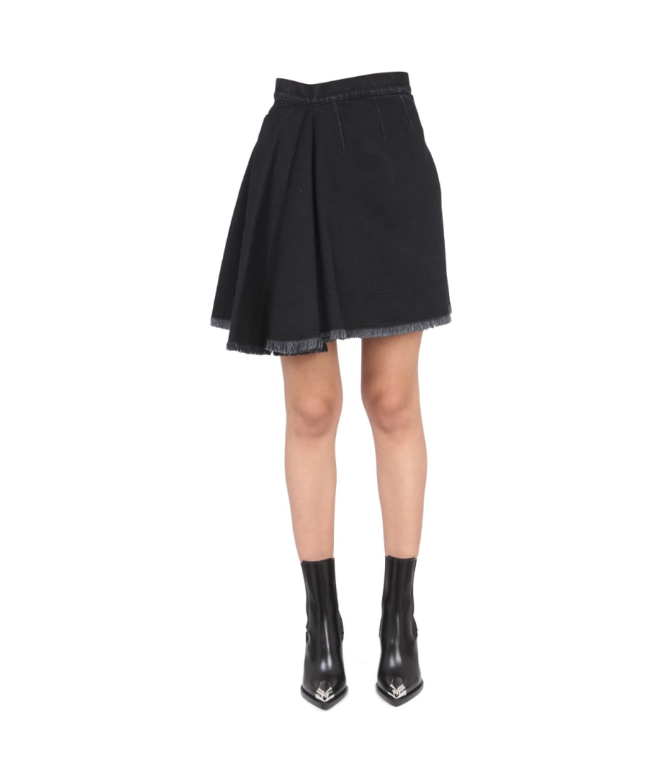 Alexander McQueen Asymmetrical Mini Skirt | italist, ALWAYS