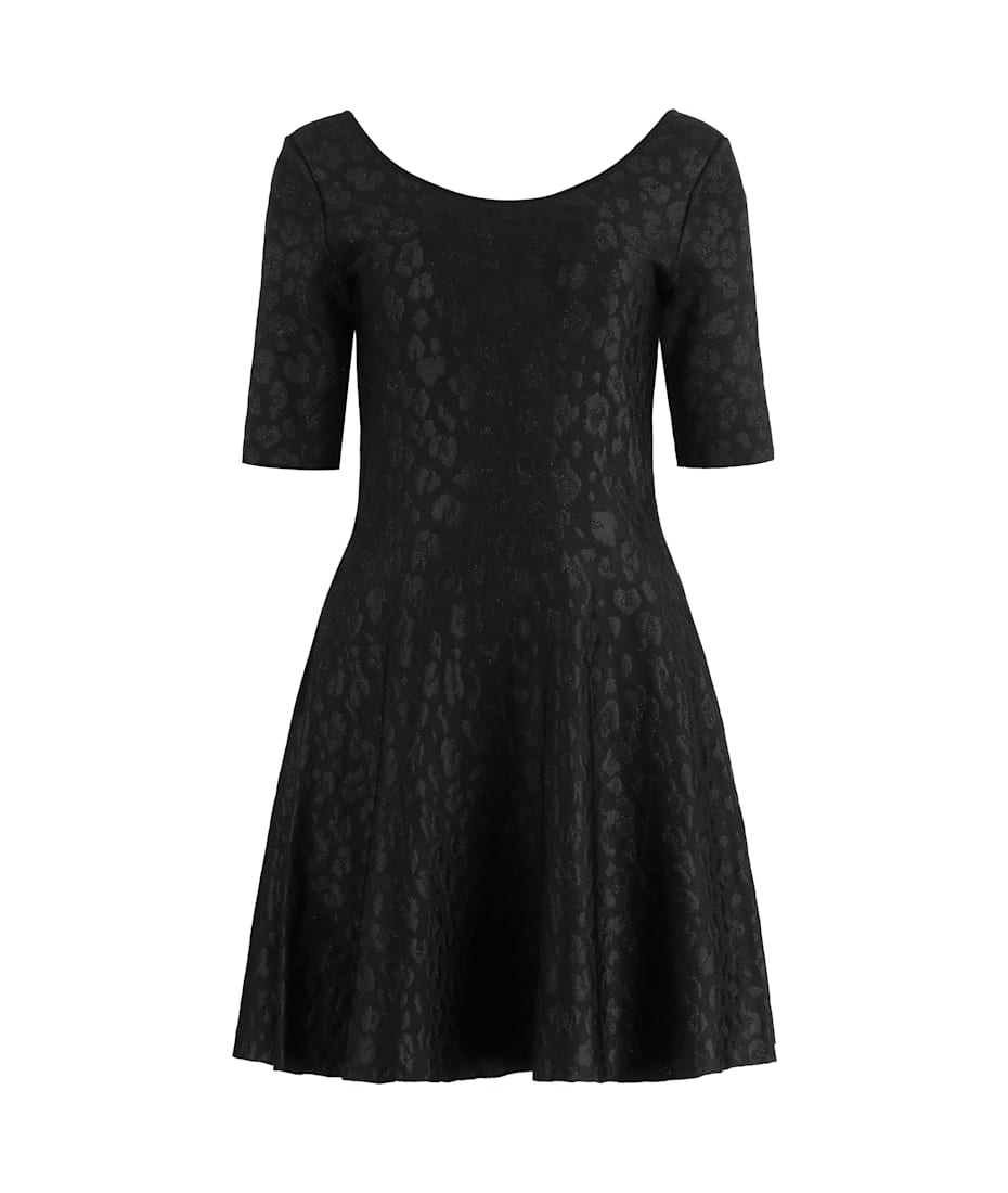 【関税&送料込み】Versace Jacquard Knit Mini-Dress Versace Jacquard Knit Mini-dress | italist