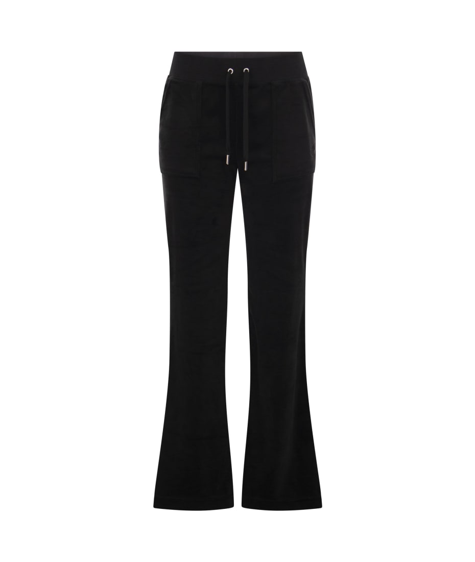 Juicy Couture Black Label Juicy Couture Velour Snap-Pocket Pants