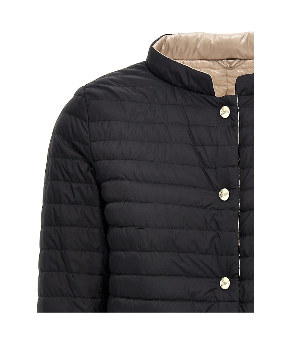 ダウンジャケット・コート HERNO SS25 Reversible down jacket (PI001892DM0112456Z 9319) Herno Reversible Down Jacket | Blue | FARFETCH