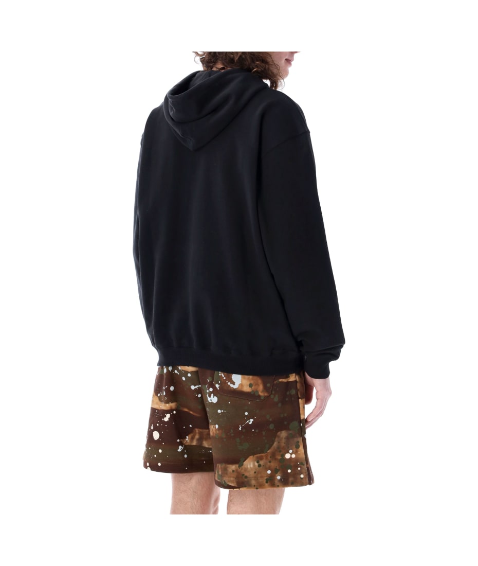 MSGM Camo Box Logo Hoodie | italist