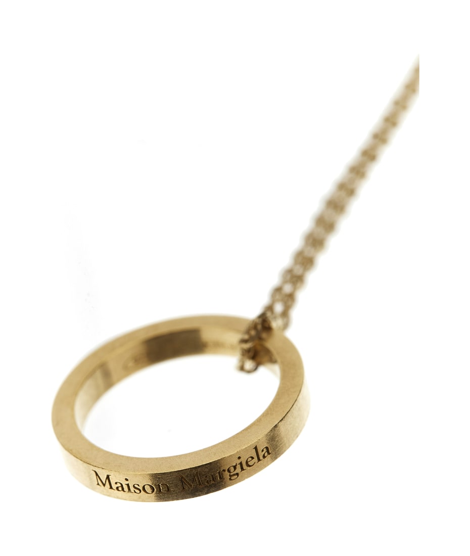 【MAISON MARGIELA】 25SS Logo Ring Necklace Maison Margiela Logo Ring Necklace | italist