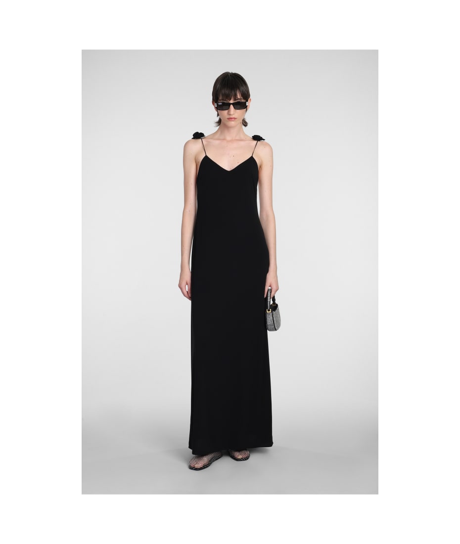Magda Butrym Dress In Black Polyamide - BLACK