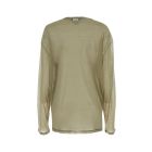 【送料&関税込】Prada Khaki Lyocell Blend Oversize T-shirt Prada T-shirt | italist