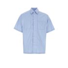 Prada Light Blue Stretch Poplin Shirt | italist