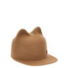 ハット Maison Michel SS25 'Jamie' hat (1027059006 CAMEL) Jamie, Cap in camel felt - Maison Michel Paris.