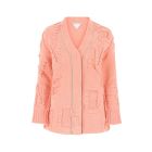 Bottega Veneta Pink Chenille Cardigan | italist