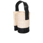 【送料&関税込】Sacai Black Nude Raffia Bucket Bag Sacai Black Nude Raffia Bucket Bag Sacai