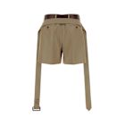 パンツ PRADA Khaki Twill Shorts Prada Khaki Twill Shorts | italist