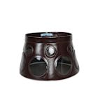 ハット PRADA SS25 Dark brown leather hat (1HV0292HHU F0003) Prada Dark Brown Leather Hat | italist