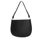 【送料&関税込】BY FAR Black Leather Issa Handbag By Far Issa leather shoulder bag | The Fashion Square