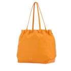 BY FAR Orange Nappa Leather Oslo Shopping Bag | italist