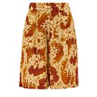 【Dries Van Noten】 POMY BIS BERMUDA SHORTS Dries Van Noten Pomy Bis Orchid Spot Print Jacquard Bermuda
