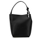 J.W. Anderson Black Leather Jwa Corner Shoulder Bag
