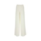 Valentino Garavani Ivory Cady Couture Wide-leg Pant
