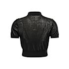 Tシャツ・カットソー Alexander Wang SS25 Cropped polo shirt (4KC1253077 001) T by Alexander Wang Cropped Polo Shirt | italist