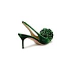 【送料&関税込】Aquazzura Green Velvet Couturier Sling 65 Aquazzura Green Velvet Couturier Sling 65 | italist, ALWAYS