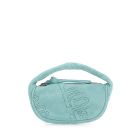 トートバッグ BY FAR Sea Green Suede Micro Cush Handbag BY FAR Sea Green Suede Micro Cush Handbag | italist, ALWAYS