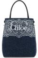 card case with logo chloe accessories