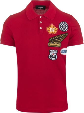 dsquared polo patch