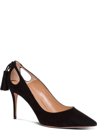 Aquazzura Forever Marylin Suede Pumps