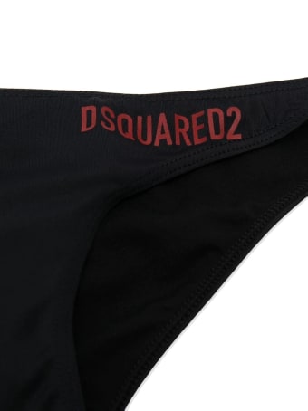 Dsquared2 Black D2kids Swim Bikini