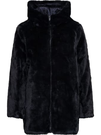 Save the Duck Bridge Black Ecoloical Reversible Fur