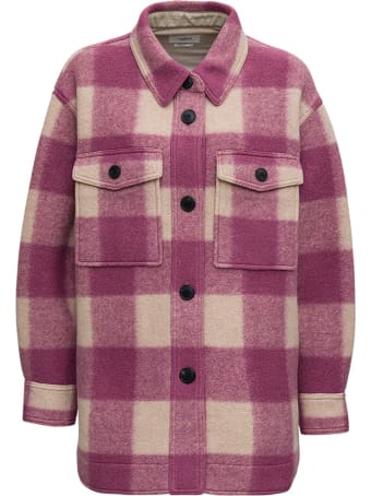 Isabel Marant Étoile Harveli Check Jacket In Wool Blend