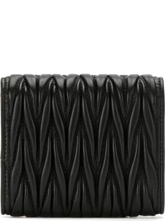 Miu Miu Matelasse Mini Wallet