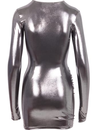 Faith Connexion Shiny Effect Short Dress