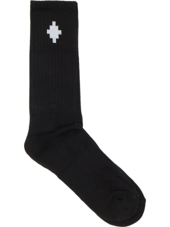 Marcelo Burlon Cross Sideway Mid Socks