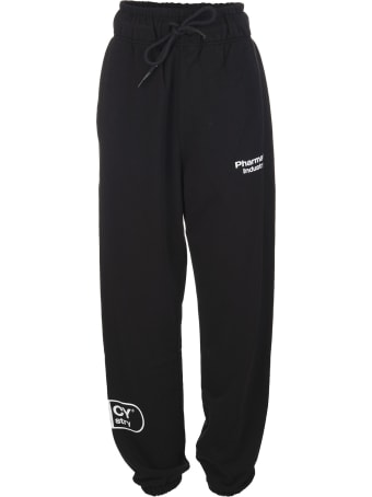 Pharmacy Industry Black Woman Joggers With Logos