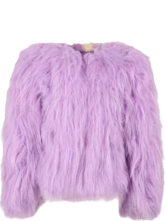 The Animal Observatory Purple Fauxfur For Girl