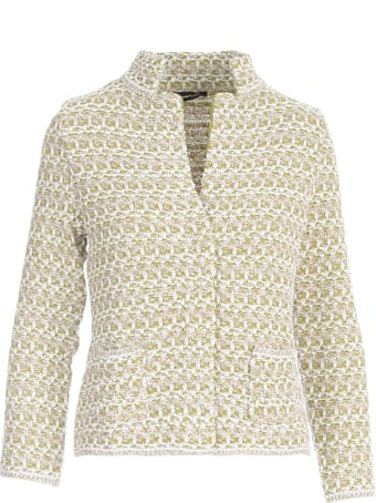 Anneclaire Lurex Guru Neck L/s Jacket