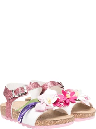 Monnalisa Glitter Sandals