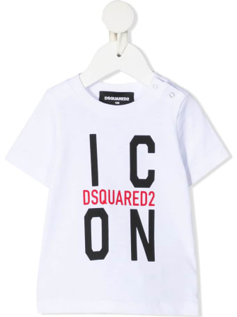 Dsquared2 Newborn White D2kids Icon T-shirt