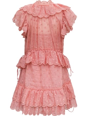Zimmermann Pink Mae Dot Dress
