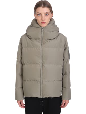 Bacon Puffer In Green Polyester