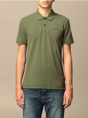 Napapijri Polo Shirt Elbas 4 Napapijri Polo Shirt In Cotton