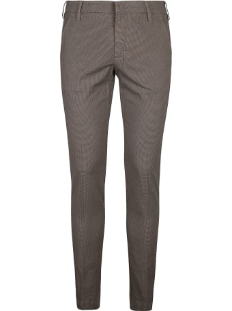 Entre Amis Slim-fit Printed Trousers