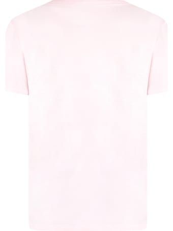 Levi's Pink T-shirt For Kids With Logo