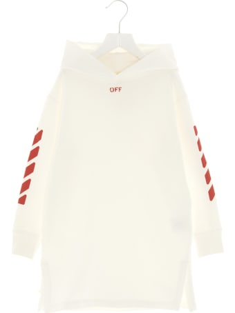 Off-White 'off Stamp' Hooded Dress
