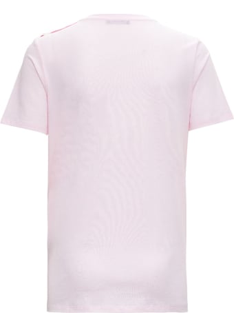 Balmain Cotton T-shirt With Logo Print