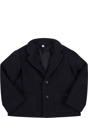Armani Collezioni Blue Suit For Baby Boy