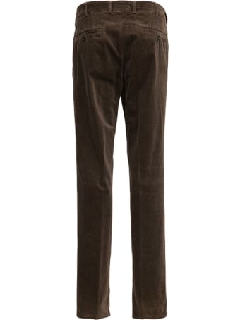 Aspesi Brown Velvet Trousers