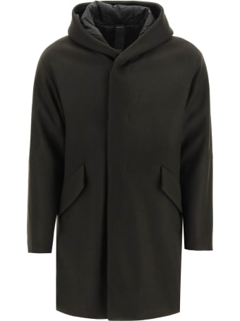 Gian Carlo Rossi Reversible Hooded Coat