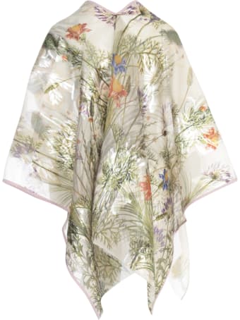 Ermanno Gallamini Cape Fantasy Flowers W/band