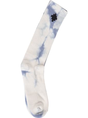 Marcelo Burlon Tie & Dye Cross Midhigh Socks