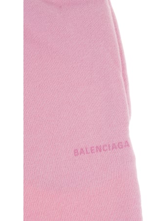 Balenciaga Unisex Kid Pink Balenciaga Sports Shorts